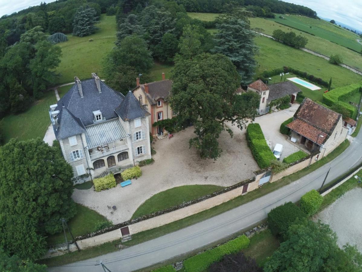 Le Château Champagny-sous-Uxelles Exterior foto