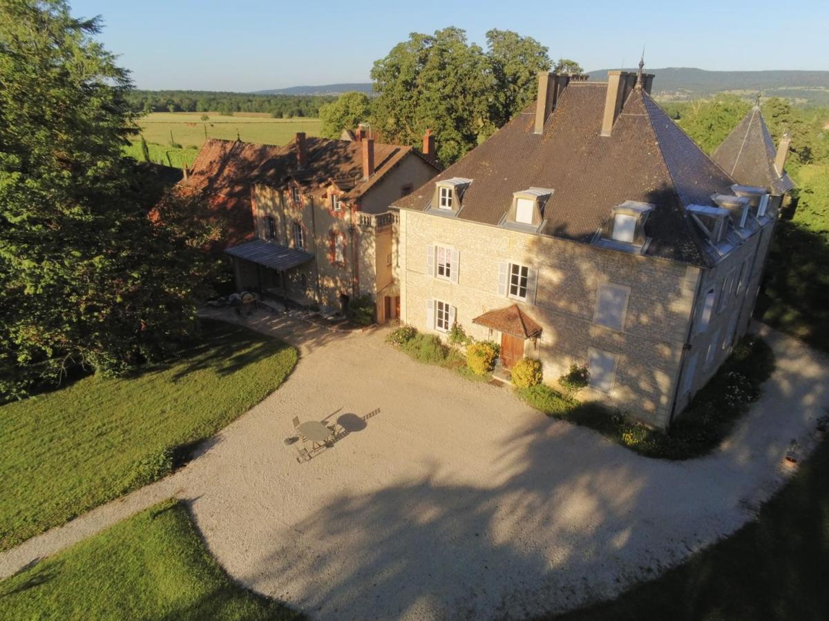 Le Château Champagny-sous-Uxelles Exterior foto
