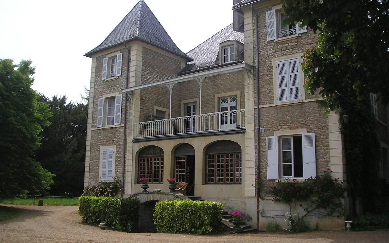 Le Château Champagny-sous-Uxelles Exterior foto
