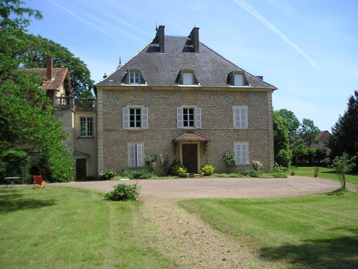 Le Château Champagny-sous-Uxelles Exterior foto